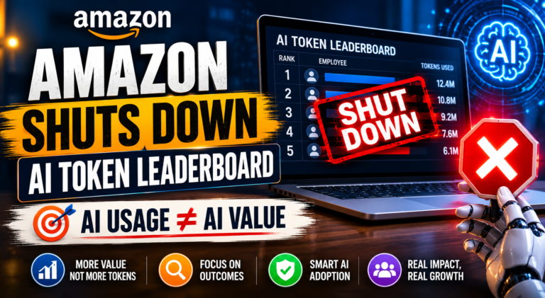 Why does Amazon say not to use AI for its leaderboard?