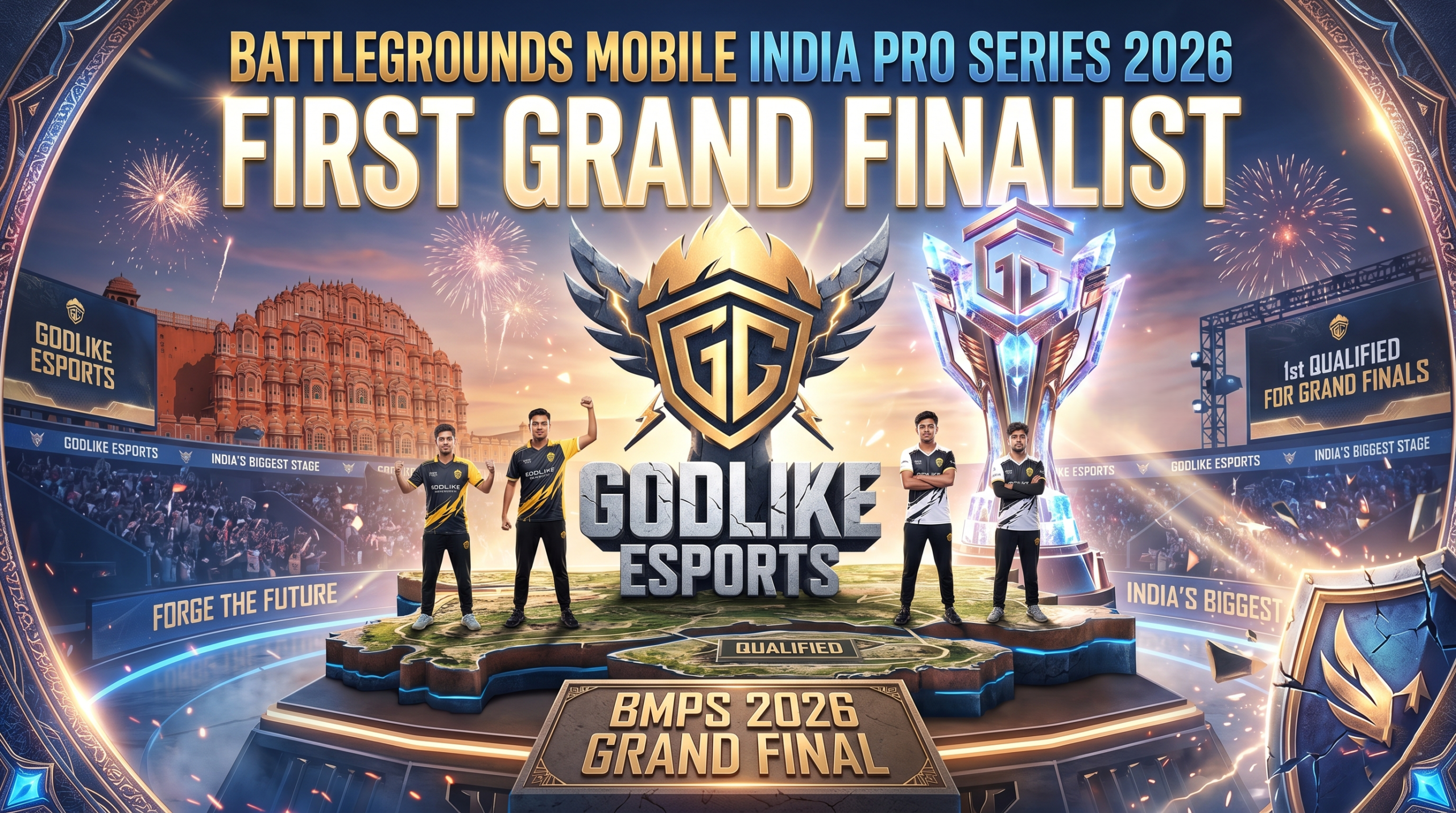 GodLike Esports Becomes First BMPS 2026 Grand Finalist