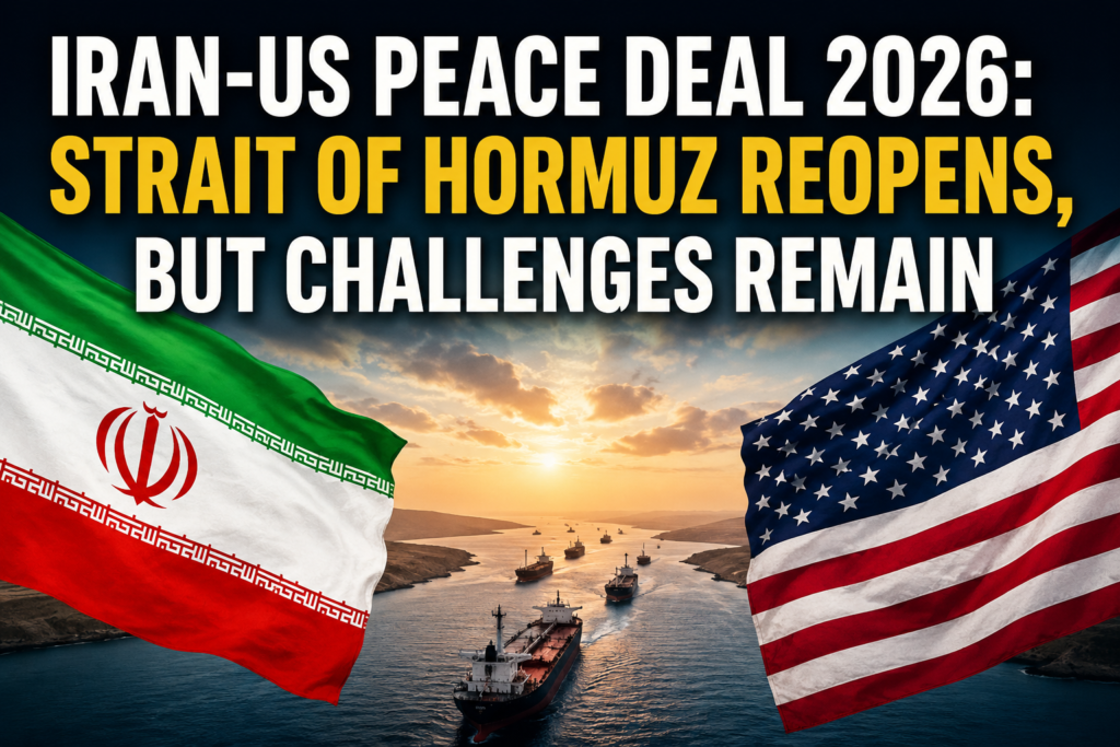 Iran-US Peace Deal 2026: Strait of Hormuz Reopens, but Challenges Remain
