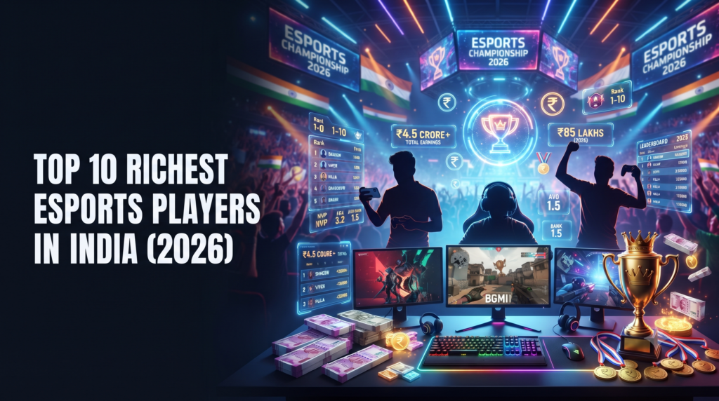 Top 10 Richest Esports Players in India