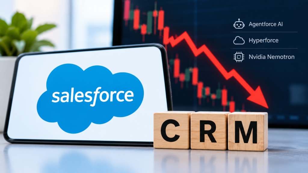 CRM Stock Falls Despite Salesforce&rsquo;s New AI Push