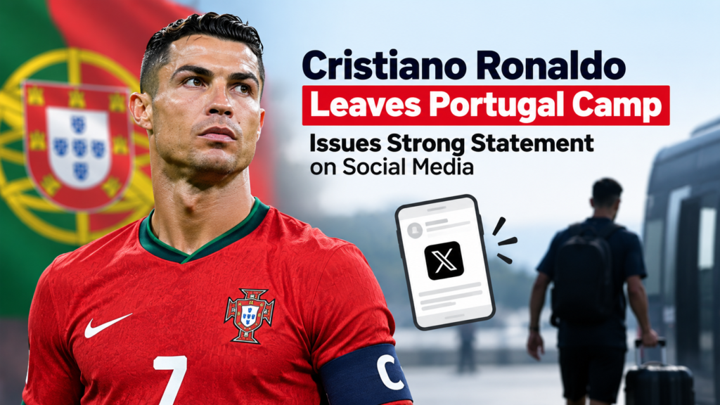 Cristiano Ronaldo leaves Portugal camp